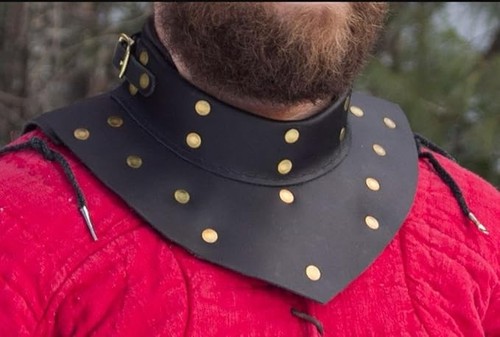 Medieval leather steel plate - medieval,