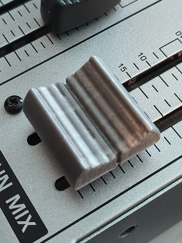 Printed main fader stereo - printed,