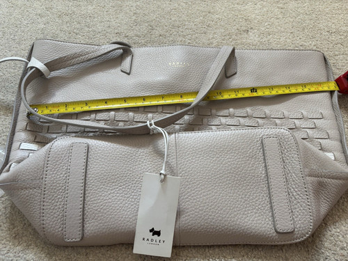 Radley large beige pebbled - radley,