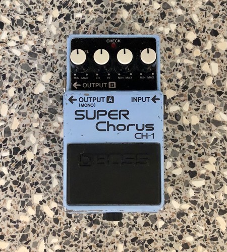 Boss super chorus guitar - super,