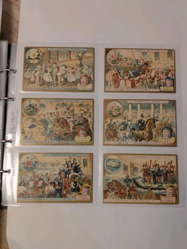 Liebig set f730 trade cards - set,