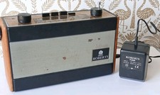 Roberts R757 3-Band Radio AM/LW/FM Black Brown Tested and Working 