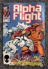 Alpha Flight Numbers 23 - 52