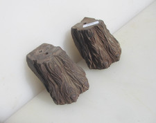 Vintage Carved Wooden Planter