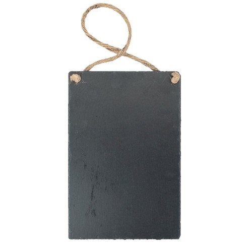 Slate hanging notice board - slate,