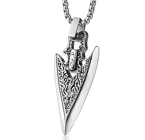 Spearhead arrow pendant - arrow,