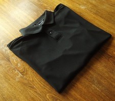 Sail Racing size M Knit Men's Polo Shirts Long Sleeve Boston Black NEW