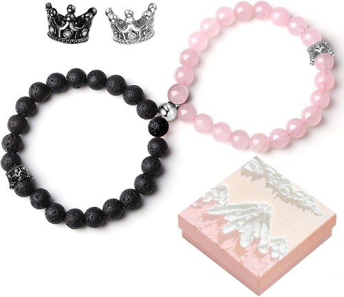 Magnetic couple bracelets - magnetic,