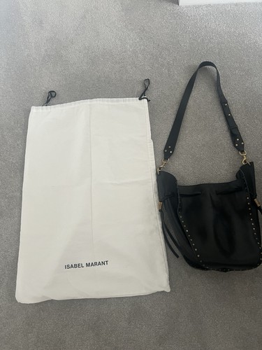 Isabel marant black bucket - isabel, bag