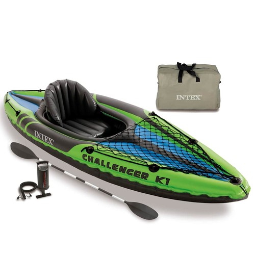 Intex inflatable kayak boat - intex,