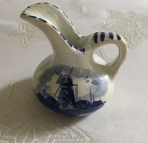 Small delft jug 5 cm - jug, 6.5