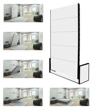 Studio Small Double Wall Bed Vertical Folding Bed Pull Down Murphy Bed Clearance