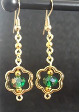 Hand Made Gold Plated Dangle