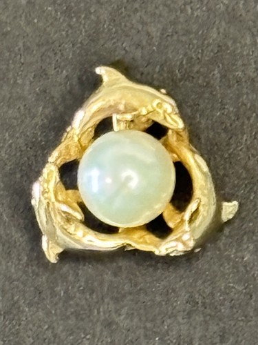Wyland 14k gold dolphin - 14k,