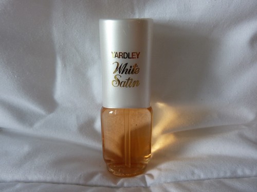 Vintage yardley white satin - yardley,