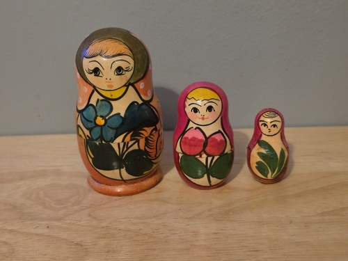 Vintage russian matryoshka - russian,