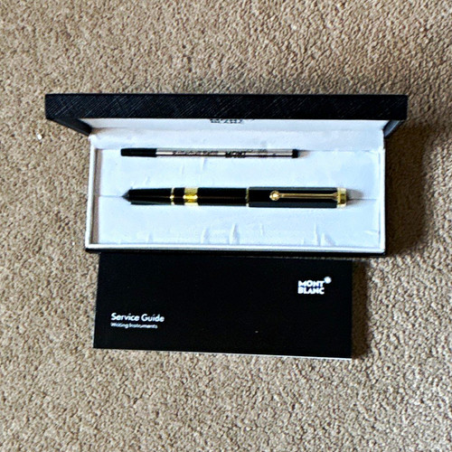 Montblanc resin ballpoint pen - montblanc,