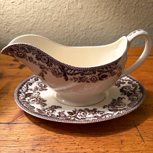 Spode delamere floral gravy - delamere,