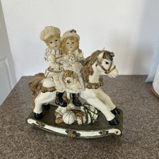 Vintage Rocking Horse Figurine