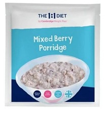 The 1:1 Weight Plan Diet Porridge x21 Mixed Berry CWP