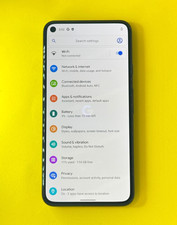 Google Pixel 5 128GB Black Unlocked Sim Free Android Mobile Smartphone