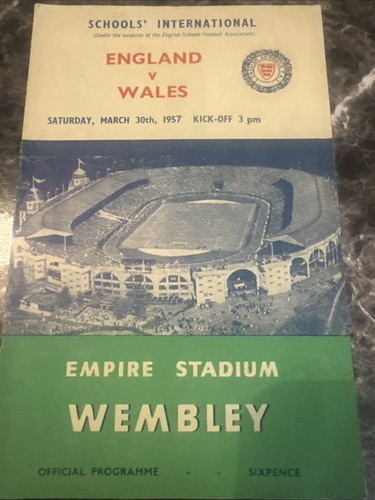 England wales 1957 - england, (