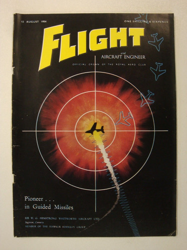 Flight aug 1954 - 13, raf