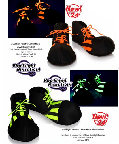 Blacklight reactive clown - blacklight,