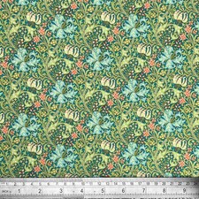 WILLIAM MORRIS Percale Cotton Fabric Crafts Cushions Dressmaking in 20 DESIGNS
