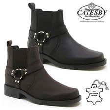 MENS LEATHER ANKLE COWBOY