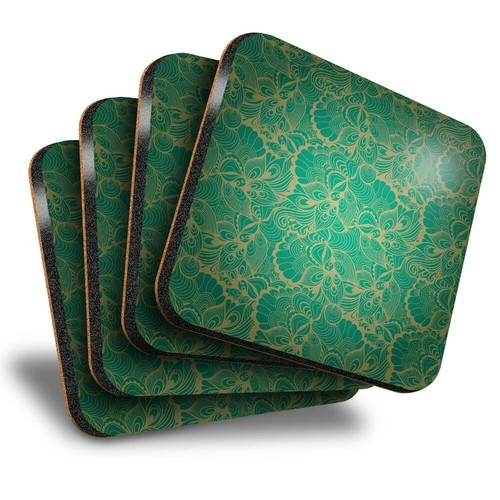 Set square coasters - 4,