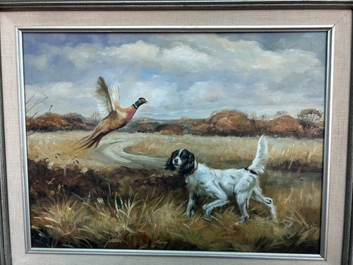 Original oil board a - on, of