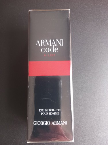 Armani code list eau de - armani,