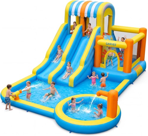 Kids bounce jumping - jumping, house