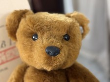 BOXED LIMITED EDITION Steiff Brown Teddy bear LARGE. 1902 Replica. 404009.