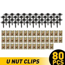 80PCS Car Screw Body Fender