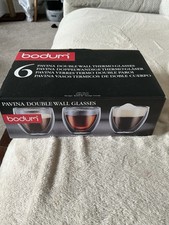 Boxed Set Of 6 Bodum Pavina Double Wall Thermo-Glasses Bodum Air