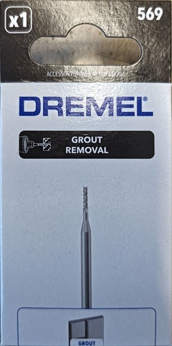 Dremel 569 tile grout - dremel,