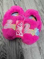 Barbie Slippers. Size 12-13