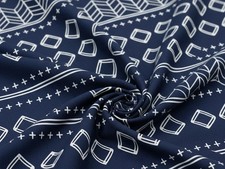 Geometric Tribal Fabric