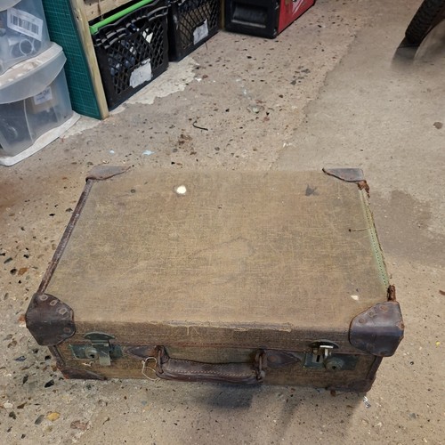 Vintage suitcase - vintage,
