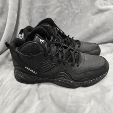 And1 Men's Maverick Stylish Basketball Shoes US Size 11.5 Black Lace-up High Top