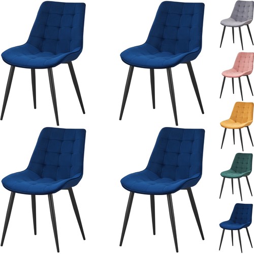 Upholstered velvet dining - upholstered,