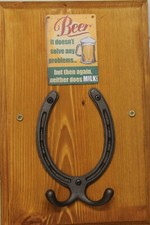 SOLID WOOD HANGING PLAGUE C/W