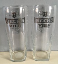 Becks vier pint - pint, glasses