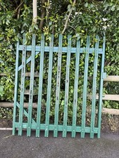 Palisade Galvanised Gate 1.5m Wide 1.7 High