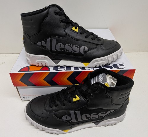 Ellesse ladies black leather - ellesse,