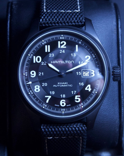 Hamilton khaki field titanium - hamilton,
