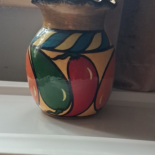 Multicolour ceramic chilli - multicolour,
