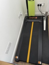 Dripex Under-Desk Treadmill, 1-6Kmh, 500W Motor, LCD, Easy Storage, Walking Pad